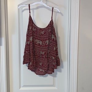 Cute boho forever 21 top